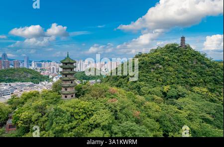 Panlong Mountain Park in Liuzhou, Guangxi, China Stockfoto
