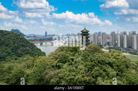 Panlong Mountain Park in Liuzhou, Guangxi, China Stockfoto
