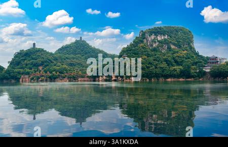 Panlong Mountain Park in Liuzhou, Guangxi, China Stockfoto