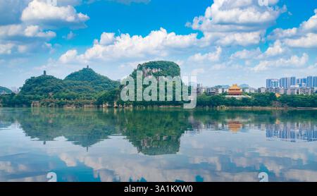 Panlong Mountain Park in Liuzhou, Guangxi, China Stockfoto