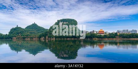 Panlong Mountain Park in Liuzhou, Guangxi, China Stockfoto