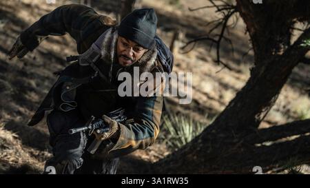 ANTHONY MACKIE in ELEVATION (2024), Regie: GEORGE NOLFI. Beschreibung: Lyrical Media / Grinder Monkey / John Glenn Entertainment / Album Stockfoto