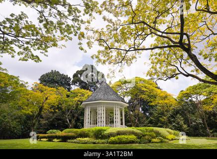 Bandstand im Botanischen Garten von Singapur Stockfoto