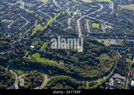 Formelle Gärten zur Castle Bromwich Hall wurden zwischen 1680 und 1740 angelegt, Birmingham, 2024. Stockfoto