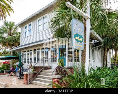 Carry Way Centennial Bed & Breakfast in der historischen Altstadt von St. Augustine Florida USA Stockfoto