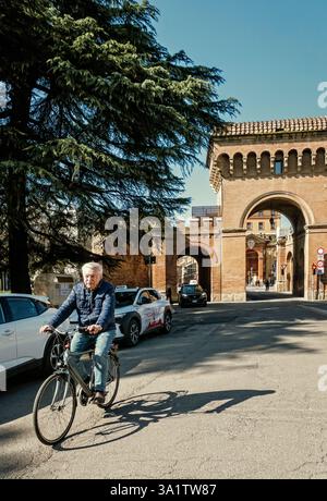 Porta Saragozza Bologna Italien märz 2025 Stockfoto