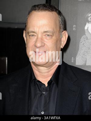Tom Hanks kam am 10. März 2016 zur Premiere von HBO's 'Everything Is Copy' im TCL Chinese Theatre in Hollywood, Kalifornien Stockfoto