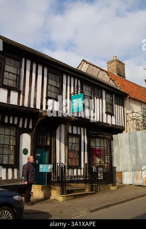 Altes Haus Museum, Thetford Stockfoto