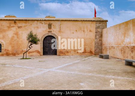 Rabat, Marokko. Sehr schöne Türen in der Hauptstadt von Marokko Stockfoto