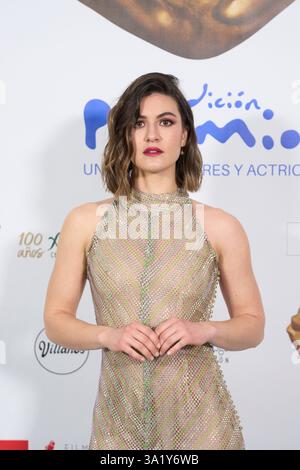 März 2025, Madrid, Spanien: Julia roch nimmt am 33. Union de Actores Awards – Roter Teppich beim Circo-Preis am 10. März 2025 in Madrid, Spanien Teil (Foto: © Jack Abuin/ZUMA Press Wire) NUR REDAKTIONELLE VERWENDUNG! Nicht für kommerzielle ZWECKE! Stockfoto