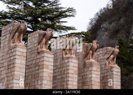 Doss Trento Szenen. Trient, Italien Stockfoto