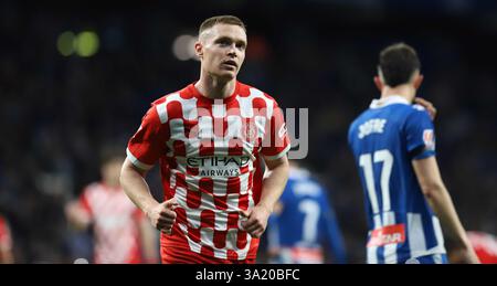 Sabadell, Barcelona, Spanien. März 2025. Barcelona Spanien 10.03.2025 Viktor Tsygankov (FC Girona) sieht während der La Liga EA Sports zwischen Espanyol und Girona FC am 10. März 2025 im RCDE-Stadion in Barcelona. (Kreditbild: © Xavi Urgeles/ZUMA Press Wire) NUR REDAKTIONELLE VERWENDUNG! Nicht für kommerzielle ZWECKE! Stockfoto