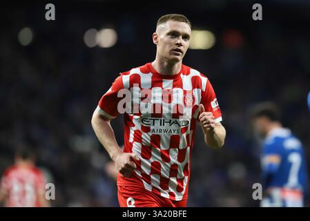 Sabadell, Barcelona, Spanien. März 2025. Barcelona Spanien 10.03.2025 Viktor Tsygankov (FC Girona) sieht während der La Liga EA Sports zwischen Espanyol und Girona FC am 10. März 2025 im RCDE-Stadion in Barcelona. (Kreditbild: © Xavi Urgeles/ZUMA Press Wire) NUR REDAKTIONELLE VERWENDUNG! Nicht für kommerzielle ZWECKE! Stockfoto