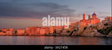 Syros Agios Nikolaos Kirche, Ermoupolis, Kykladen, Syros Stockfoto