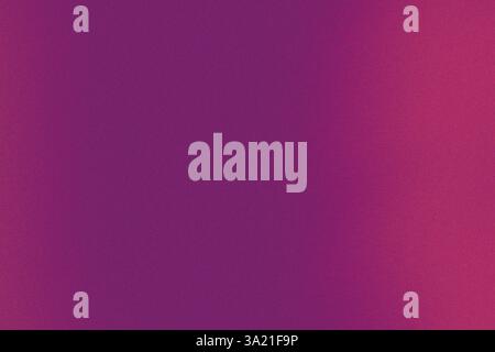 Abstrakter Hintergrund mit glattem Farbverlauf in dunklem Rosa, Hellviolett und Malventönen, ergänzt durch körnige Rauschtextur. Geeignet für Designs, Verbot Stockfoto