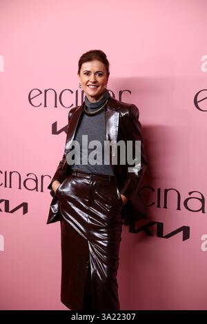 Madrid, Spanien. März 2025. Nuria März beim Photocall für die Fabio Encinar Brand Veranstaltung in Madrid am Montag, 10. März 2025. Quelle: CORDON PRESS/Alamy Live News Stockfoto