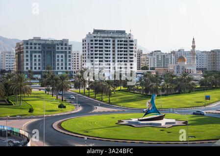Muttrah, Muscat Port, Sultanat Oman, Arabische Halbinsel, Naher Osten Stockfoto