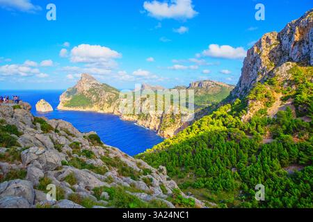 Formentor cape, Mallorca, Balearen, Spanien Stockfoto