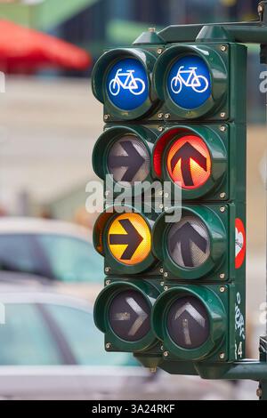 Ampel, Charlottenburg, Berlin, Deutschland Stockfoto