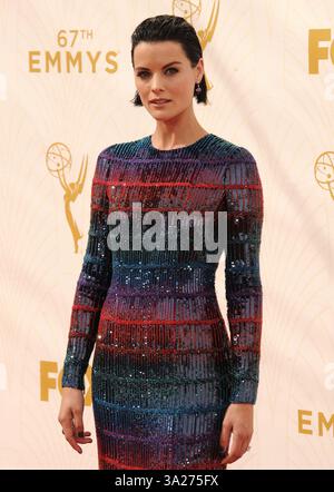 Jaimie Alexander kam am 20. September 2015 zu den 67. Jährlichen Primetime Emmy Awards im Microsoft Theater in Los Angeles, Kalifornien Stockfoto