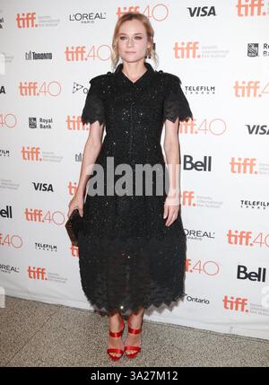 Diane Kruger, Norman Reedus, Trevor Peterson, Q'Orianka Kilcher, Fabienne Berthaud bei der TIFF-Premiere von „Sky“ in Toronto. 16. September 2015 Stockfoto
