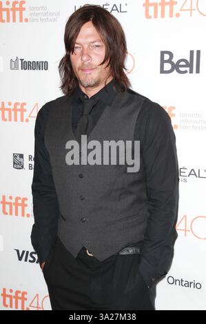 Diane Kruger, Norman Reedus, Trevor Peterson, Q'Orianka Kilcher, Fabienne Berthaud bei der TIFF-Premiere von „Sky“ in Toronto. 16. September 2015 Stockfoto
