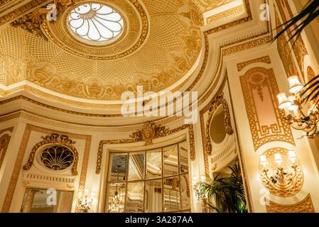 Inneneinrichtung des Ritz Hotel, London Stockfoto