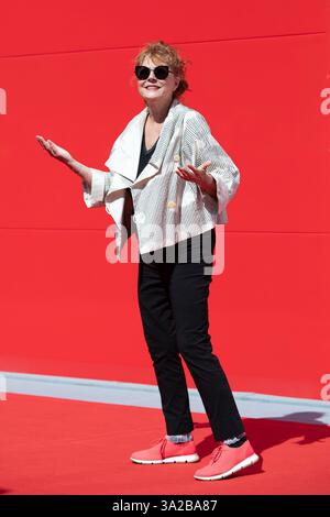 VENEDIG, ITALIEN - 7. SEPTEMBER: Susan Sarandon beim „Horizont: An American Saga – Chapter 2“ roten Teppich beim 81. Internationalen Filmfest von Venedig Stockfoto