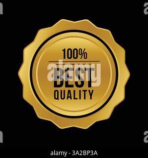 Produkte mit höchster Qualität garantiert Stock Vektor