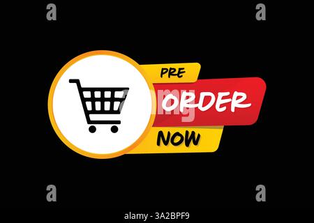 Jetzt Vector Design Bestellen Stock Vektor