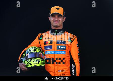 Melbourne, Australien. März 2025. Lando Norris (GBR) McLaren. 13.03.2025. Formel-1-Weltmeisterschaft, Rd 1, Grand Prix Von Australien, Albert Park, Melbourne, Australien, Vorbereitungstag. Das Foto sollte lauten: XPB/Alamy Live News. Stockfoto