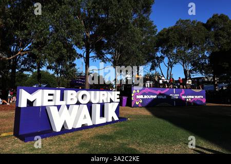 Melbourne, Australien. März 2025. Atmosphäre des Kreislaufs. 13.03.2025. Formel-1-Weltmeisterschaft, Rd 1, Grand Prix Von Australien, Albert Park, Melbourne, Australien, Vorbereitungstag. Quelle: James Moy/Alamy Live News Stockfoto
