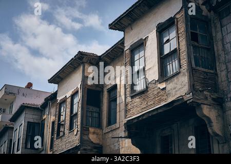 Historisches anatolisches Wohngebäude Stockfoto