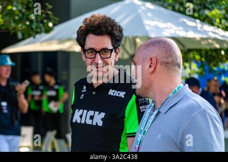 Melbourne, Victoria, Australien. März 2025. Am Donnerstag beim Formel 1 Louis Vuitton Australian Grand Prix 2025 am 13. März 2025 in Melbourne, Australien. (Kreditbild: © James Forrester/ZUMA Press Wire) NUR REDAKTIONELLE VERWENDUNG! Nicht für kommerzielle ZWECKE! Stockfoto