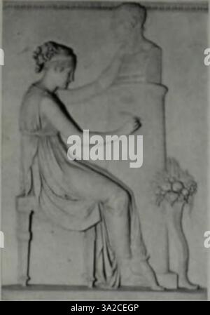 Diese Marmorskulptur von Antonio Canova zeigt eine höchst idealisierte menschliche Figur, die anatomische Präzision und die Anmut neoklassischer Kunst betont. Stockfoto