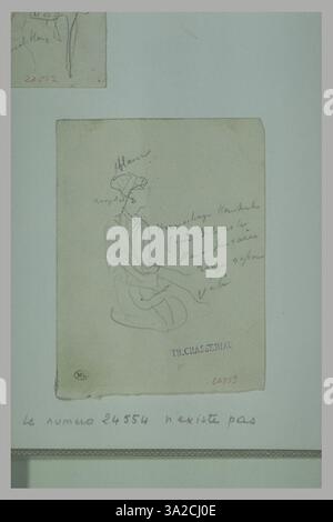 Eine Frau in einem Kleid, kniend und auf ihren Fersen sitzend. Die Haltung betont sowohl Gelassenheit als auch Gelassenheit und fängt einen friedlichen Moment ein. Stockfoto