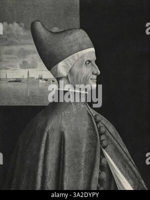 Dieses Porträt des Dogen Leonardo Loredan fängt die Macht und den Einfluss eines venezianischen Führers während der Renaissance ein. Stockfoto