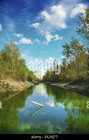 Blick auf die Berge Stockfoto