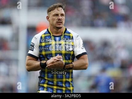 Aktenfoto vom 03.06.2023 von Leeds Rhinos' James Donaldson. Bradford Loose Stürmer James Donaldson arbeitet Überstunden, um sicherzustellen, dass seine ereignisreiche Rugby-Liga-Karriere auf einem Höchststand endet. Ausgabedatum: Donnerstag, 13. März 2025. Stockfoto