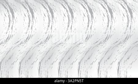 Abstraktes Graues Pinselstrichmuster. Ein moderner abstrakter Hintergrund mit grauen Pinselstrichmustern und einem strukturierten, organischen Gefühl Stock Vektor