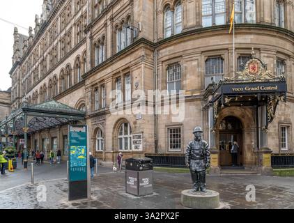 Das Voco Grand Central Hotel in Glasgow Central Station, Gordon Street, Glasgow, Schottland, Großbritannien Stockfoto