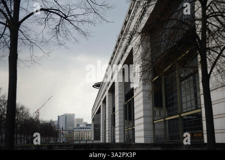 Paris, Frankreich. März 2025. Illustrationen Ministerium für Wirtschaft und Finanzen in Paris, Frankreich am 13. März 2025. Foto: Karim Ait Adjedjou/ABACAPRESS. COM Credit: Abaca Press/Alamy Live News Stockfoto