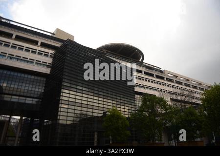 Paris, Frankreich. März 2025. Illustrationen Ministerium für Wirtschaft und Finanzen in Paris, Frankreich am 13. März 2025. Foto: Karim Ait Adjedjou/ABACAPRESS. COM Credit: Abaca Press/Alamy Live News Stockfoto
