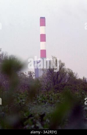 Das Kernkraftwerk zwentendorf in österreich das Kernkraftwerk zwentendorf Stockfoto