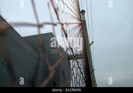 Das Kernkraftwerk zwentendorf in österreich das Kernkraftwerk zwentendorf Stockfoto