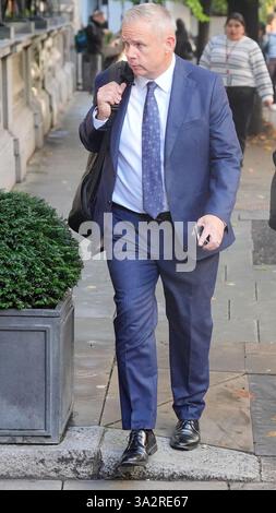 Brentford Chief Executive, Jon Varney, kommt zu einer Premier League Aktionärsversammlung in London. Bilddatum: Donnerstag, 26. September 2024. Stockfoto