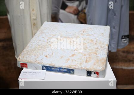 Tokio Japan. März 2025. Allgemeine Ansicht, 14. MÄRZ 2025 - Baseball : die Ausstellung Dodgers Experience in Tokio Japan. Kredit: MATSUO. K/AFLO SPORT/Alamy Live News Stockfoto