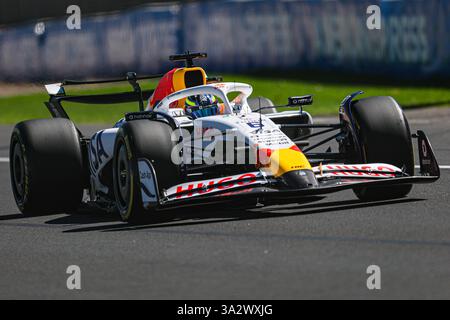 Malbourne, Australien. Februar 2025. Isack Hadjar (FRA) VCARB 02 RBPT Honda während der Trainingssitzung des Formel 1 Louis Vuitton Grand Prix 2025 von Australien am Freitag; Albert Park, Melbourne, Australien, 14. Bis 16. März 2025 Credit: Alessio de Marco/Alamy Live News Stockfoto