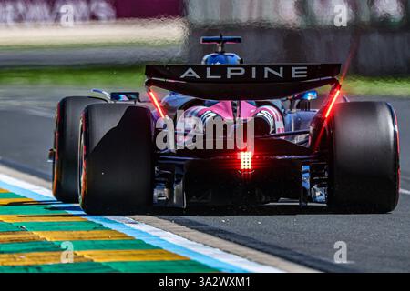 Malbourne, Australien. Februar 2025. Pierre Gasly (FRA) - Alpine F1-Team - Alpine A525 - Renault während der Trainingssitzung des Formel 1 Louis Vuitton Australian Grand Prix 2025 am Freitag; Albert Park, Melbourne, Australien, 14. Bis 16. März 2025 Credit: Alessio de Marco/Alamy Live News Stockfoto