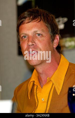 8. September 2002 - Toronto, Kanada - Pressekonferenz dem Himmel so fern. AUF DEM TORONTO INTERNATIONAL FILMFESTIVAL. AN DEN VIER JAHRESZEITEN HOTEL TORONTO KANADA. REGISSEUR TODD HAYNES. FITZROY BARRETT / 08.09.2002 K26026FB (D) (Kredit-Bild: © Globe Photos/ZUMAPRESS.com) Stockfoto